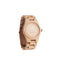 De officiële WoodWatch | Maple Rosegold | Houten horloge dames