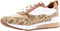 Michael Kors Allie - Sneaker - Bruin logo print - Beige
