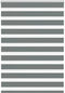 vidaXL - Zebra - rolgordijn - 100x100 - cm - stofbreedte - 95,9 - cm - donkergrijs
