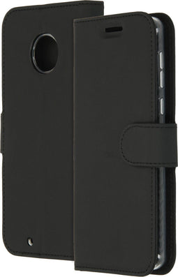 Accezz Motorola Moto G6 - Wallet Softcase Bookcase - 3 pashouders - Zwart