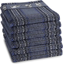 DDDDD Baloe - Keukendoek - 50x55 cm - Set van 6 - Blue
