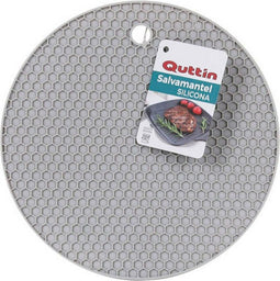 Fruitschaal Quttin Grijs Siliconen (18,2 x 0,6 cm)