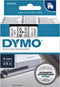 DYMO D1 - Labeltape - Zwart op Doorzichtig - 9 mm x 7 m (1 stuk)