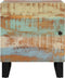 vidaXL - Nachtkastje - 40x33x46 - cm - massief - gerecycled - hout