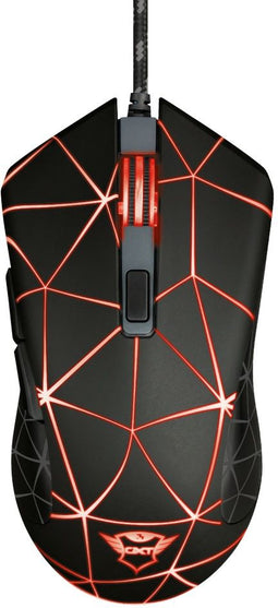 Trust GXT 133 Locx - Bedrade Gaming Muis - 800-4000 dpi - LED Verlichting