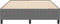 vidaXL - Boxspringbed - Lichtgrijs - 160x200 - cm - Corduroy - Stof
