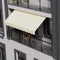 Juskys Zonneluifel - 400 x 120 cm - Waterafstotend en UV-Bestendig - Beige