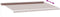 vidaXL - Luifel - handmatig - uittrekbaar - met - LED - 600x350 - cm - bruin