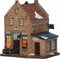Kerstdorp Sneek bakkerij de Haan - met LED - 16,7 x 17,6 x 18,9 cm - kerstdorp huisje