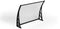 909 Outdoor - Weerbestendige Deurluifel - UV-polycarbonaat en Aluminium - 100 x 80 cm