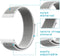 iMoshion Bandje Geschikt voor Samsung Galaxy Watch Active 2 (44mm) / Galaxy Watch Active 2 (40mm) / Galaxy Watch (42mm) / Galaxy Watch 40 mm / Galaxy Watch 3 41mm - iMoshion Nylon bandje - Wit