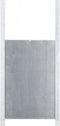 Kerbl Kippenschuifdeur 22 x 33 cm, aluminium, complete montageset