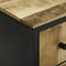 vidaXL - Dressoir - 70x35x70 - cm - Massief - Ruw - Mango - Hout
