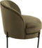 J-Line loungestoel Rond - textiel/metaal - groen