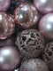 Kerstbal Set met 300 LED 120 pcs Roze Kunststof