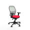 Piqueras y Crespo 2D036G0 - Bureaustoel - Verstelbare hoogte met armleuning - Rood