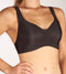 sloggi Zero Feel - Dames Bralette - Gewelfde V-hals - Zwart - Maat S