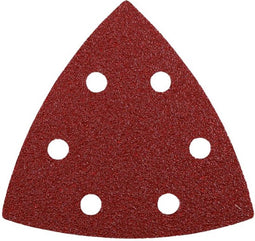 Kwb 542842 - Schuurdriehoeken 93 mm - Edelkorund voor hout en metaal - Geperforeerd (10 stuks)