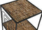 Planken Home ESPRIT Zwart Metaal Vezel 35 x 35 x 98 cm