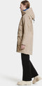 Didriksons LEYA WNS PARKA 2 - Dames Outdoor parka - Gewatteerd - Beige