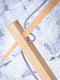 GOOD&MOJO Vloerlamp Andes - Bamboe/Lichtgrijs - 72x47x176cm - Scandinavisch,Bohemian - Staande lampen voor Woonkamer - Slaapkamer