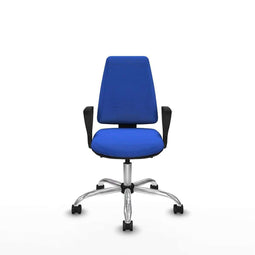 Piqueras y Crespo BFN056N - Bureaustoel - Verstelbare hoogte max 55 cm - Blauw