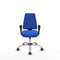 Piqueras y Crespo BFN056N - Bureaustoel - Verstelbare hoogte max 55 cm - Blauw