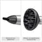 BaByliss Cosmos Föhn D580DE - Haardroger 2100W - Ionische functie - Cosmic Grey