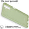 iMoshion Hoesje Geschikt voor Samsung Galaxy A13 (5G) / A04s Hoesje Siliconen - iMoshion Color Backcover - groen