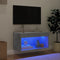 vidaXL - Tv-meubel - met - LED-verlichting - 60x30x30 - cm - betongrijs