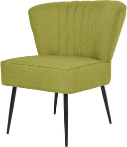 vidaXL Cocktailstoel stof groen