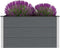vidaXL - Plantenbak - verhoogd - 100x50x54 cm - HKC - grijs