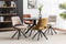 Furnihaus Tosca Eetkamerstoelen - Set van 2 - Luxe stof - Taupe (2 stuks)