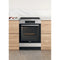 WHIRLPOOL WS68IB8ACXFR - Inductiefornuis 60 cm - 84L heteluchtoven 4 zones RVS