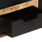 vidaXL - Wandtafel - 100x35x75 - cm - massief - mangohout