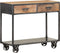 vidaXL - Wandtafel - 90x35x74 - cm - massief - gerecycled - hout