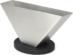 Leopold Vienna Scelto - Koffiefilterhouder - RVS met anti-slip voet - Zilver