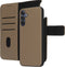 Mobiparts Samsung Galaxy A16 - Wallet 2-in-1 Boekhoesje - Echt Leder - MagSafe - Beige