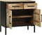 vidaXL - Dressoir - 70x35x70 - cm - Massief - Ruwhouten - Mango