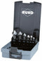 RUKO 102152ERO - Kegelverzinkboorset 6-delig 6.3-20.5 mm HSSE-Co 5 - Cilinderschacht (6 stuks)