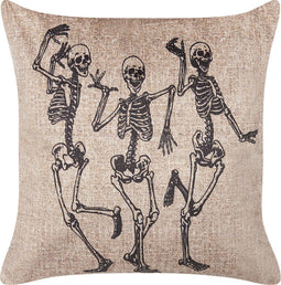 MORTESTI - Sierkussen - Lichtbeige - 45 x 45 cm - Fluweel