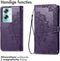 iMoshion Hoesje Geschikt voor Oppo A79 Hoesje Met Pasjeshouder - iMoshion Mandala Bookcase - Paars