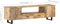 vidaXL - Tv-meubel - 160x30x45 - cm - massief - mangohout