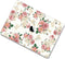 Lunso Geschikt voor MacBook Pro 16 inch (2019) cover hoes - case - Pink Roses