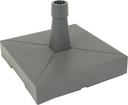 Parasolvoet kunststof/beton antraciet 40kg, met 2 wielen