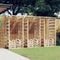 vidaXL - Pergola - met - dak - 100x90x100 - cm - geïmpregneerd - grenenhout