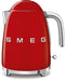 Smeg KLF03RDEU - Waterkoker - 1,7L 2400W - Rood