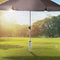 Redcliffs Parasolhouder - Metaal - Geschikt voor parasols Ø 25 tot 55 mm - Zilver