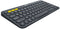 Logitech K380 - Draadloos Bluetooth Toetsenbord - Schakelen tussen 3 apparaten - Zwart