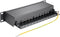 Goobay 93796 - Patch Panel 1U - CAT6a Gigabit 10'' met 12 poorten - Afgeschermd